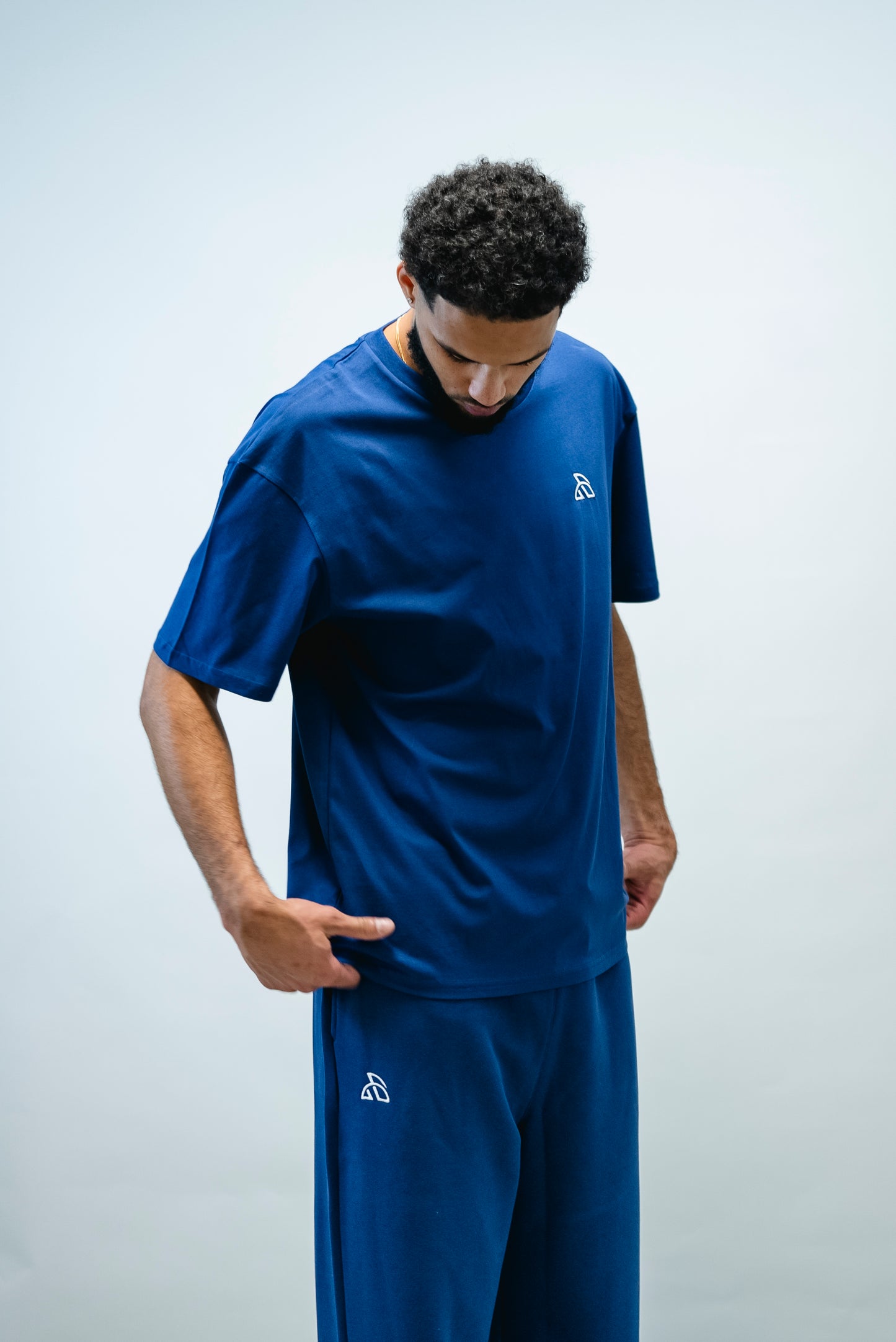 T-SHIRT BLEU - DAILY OVERSIZE