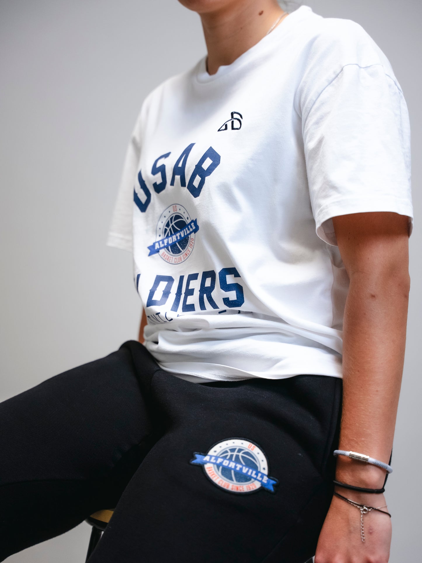 T-SHIRT BLANC - US ALFORTVILLE